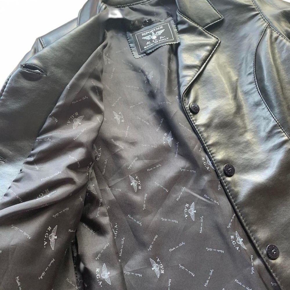 Reportage R.G.A. vegan leather jacket - Picture 3 of 5